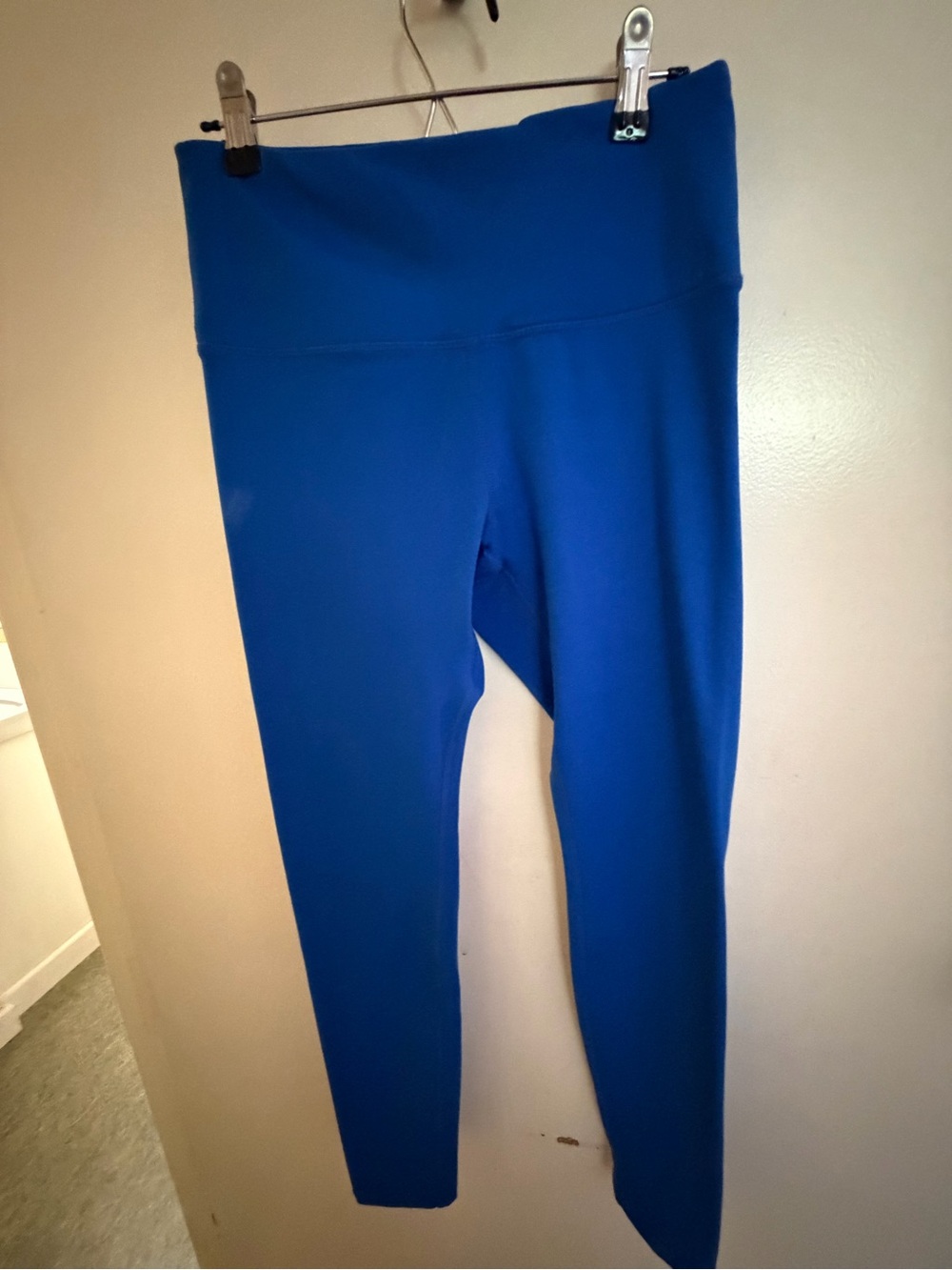 Marika Royal Blue High-Rise Performance Leggings